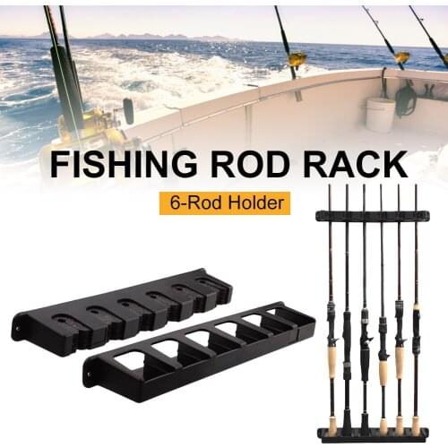 Cbmmaker Fishing Vertical Rod Holder Rack Fishing Pole Holder Rod Stand Wall Mount Modular For Garage Carp Fishing Accessories