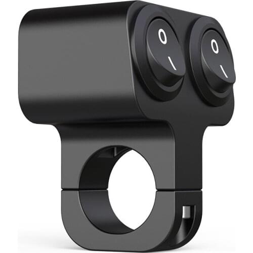 1 Pc Pratical 7/8\\\\\\\"Handlebar Motorcycle Dual Control Headlight Double Flasher Speaker Switch Fits For Electric Motorcycle