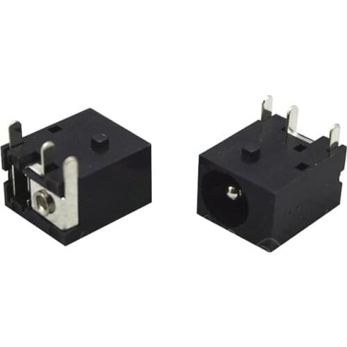 20PCS DC-044 Round DC power socket DC044 5.5 - 2.1 MM 5.5*2.1mm sockets female connector 3pins soldering ROHS Free shipping