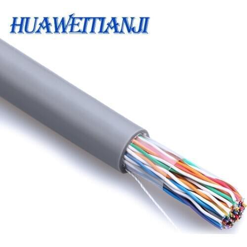 25 pairs of large logarithm of indoor hysv,Communication Cable factory Multipair Cat3 25*2*0.4,100M,Support customization