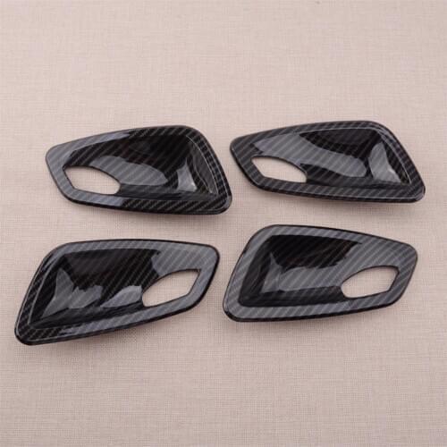 4pcs Inner Interior Door Handle Bowl Cup Cavity Cover Trim Fit for BMW 3 Series E90 Sedan 2005-2009 2010 2012 Car Accessories