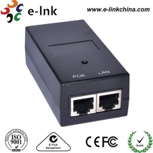 10/100/1000Mbps POE Adapter with 24V 24W Output