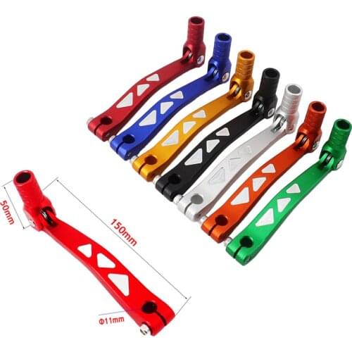 CNC Aluminum Gear Lever Shift Lever For KAYO BSE Apollo SSR SDG Pitsterpro Thumpstar 50 90 110 125 140 150 160cc Dirt Pit Bike