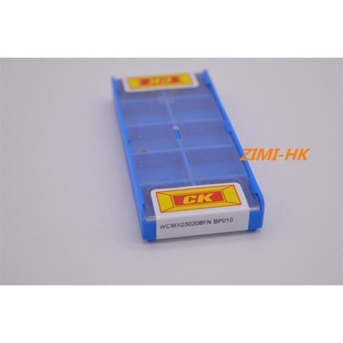 FREE SHIPPING 10pcs CK U Drill WCMX030208FN BP010 Superior quality Indexable blade dril cnc