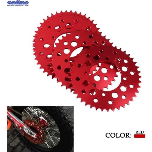 Motorcycle Chains 41T 43T Rear Chain Sprockets For Ktm KAYO CRF50 CRF70 TTR110 KLX100 KTM 125 140 150 160 190cc Dirt Pit Bike