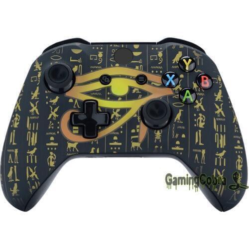Custom Eye of Providence Origins Soft Touch Top Housing Shell for Xbox One X & One S Controller #SXOFT28X