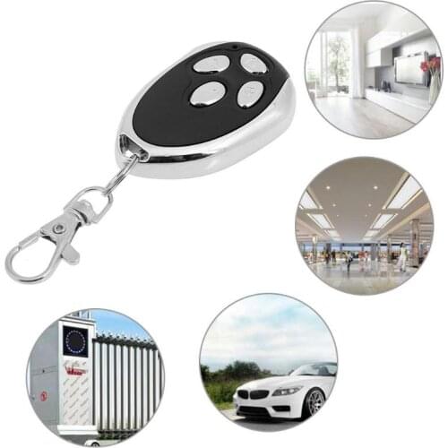 433MHZ Universal Remote Switch DC12V 10mA Smart Wireless 4 Keys Alarm Remote Control Switch Key for Gate Garage Door