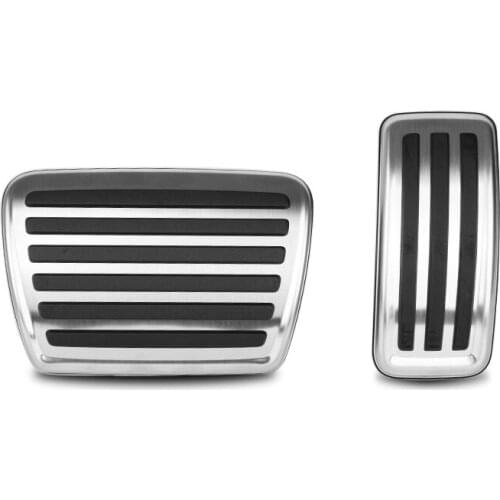 For Audi Q7 2016 2017 2018 2019 2020 2021 For Audi Q8 2019 2020 2021 Car Foot Pedal Accelerator Brake Pedal Cover Accessories