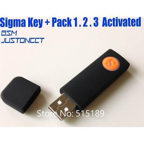 Sigma key sigma dongle +Pack1 + Pack2 + Pack3 activated full sigmakey dongle for alcatel alcatel huawei flash repair unlock