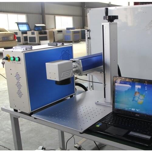 Jinan Discount Price 20W 30W 50W 100w Deep Engraving Raycus Metal ssteel 3d Fiber Laser Marking Machine/Metal Laser Marker