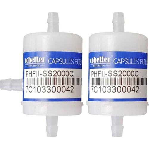 LETOP 1PCS Cobetter Ink Filter 2 Ways 3 Ways Cobetter Buffer Flask Tank 10um 20um For Flora LJ3204 LJ3208 LJ520 Capsules Filter