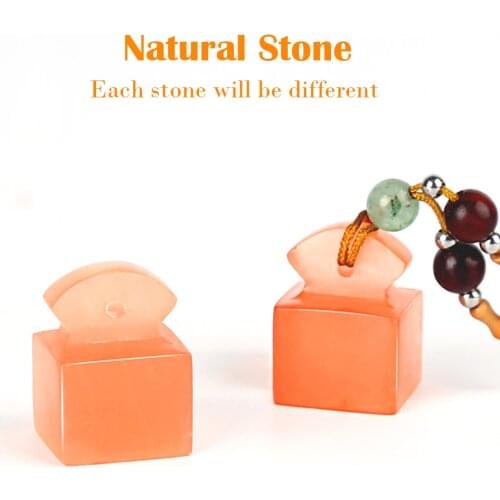 Chinese Style Mini Personal Custom Name Stamp English Chinese Name Retro Calligraphy Seal With Storage Box Red Inkpad For Gift