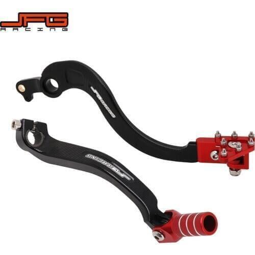 Motorcycle CNC Shifter Shift Pedal Lever Rear Foot Brake Pedal Lever For HONDA CRF250R CRF 250R 2010 2011 2012 2013 2014 2015