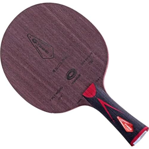 Original Yinhe D-M6 pure wood with carbon table tennis blade red black carbon fast attack with loop