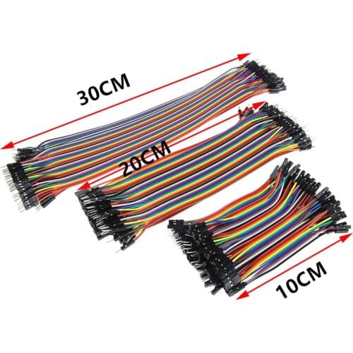 Dupont Jumper Wire 10CM 20CM 30CM for Arduino Breadboard Cable Line Male to Male Male to Female Female to Female Electronic DIY