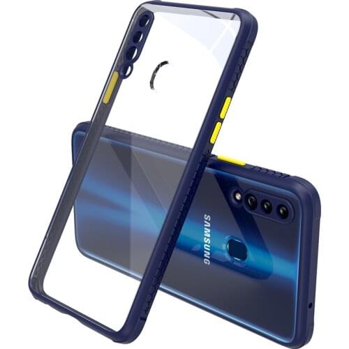 Precision Hole Csae For Samsung Galaxy A20s on 6.5'' Shell Shockproof Luxury Soft edge Transparent Back Cover for Samsung A20s