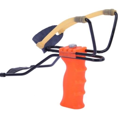 Professional Powerful Catapult Stainless Steel Aluminium Alloy Slingshot Caza with Stretching Wrist