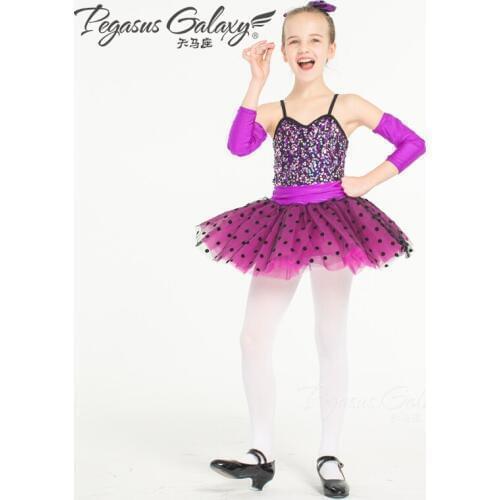 Professional Classical Ballet Tutu Dress Girls Dancewear Gymnastics Leotard Suspender Ballet Dance Dress Stage Suit B-6330