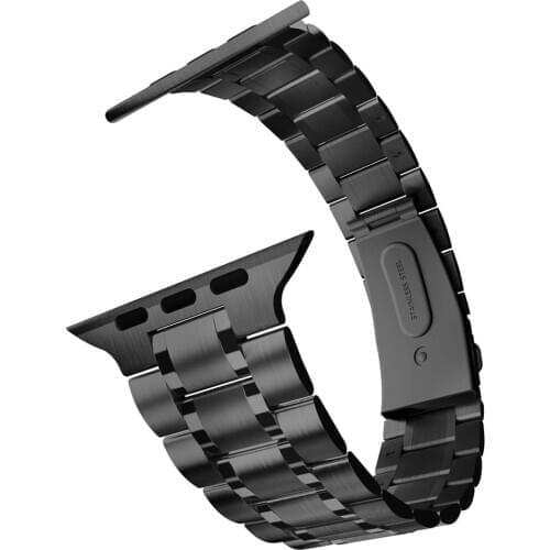 Wrist Band for Apple Watch 5 6 SE 40mm 44mm Strap Business Stainless Steel Metal Link Bracelet for Apple iWatch 4 3 1 38mm 42mm