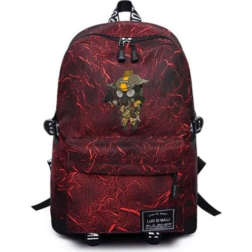 Anime Apex Legends Teenager Backpack Unisex Schoolbag High Quality Fabric Packsack Mochila Student Casual Travel Laptop Bag