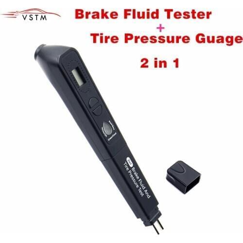 Car Brake Fluid Tester Car Diagnostic Tools 2in 1Brake Fluid Testing