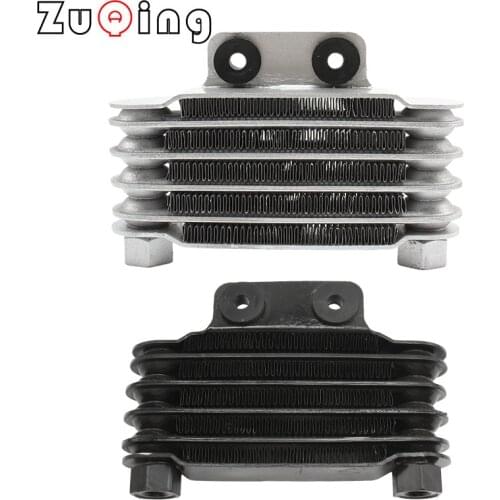 Motorcycle Engine Universal Oil Cooler 158mm Cooling Radiator for 100cc-250cc 65ml Motorcycle Dirt Bike ATV Motorbike Cooler