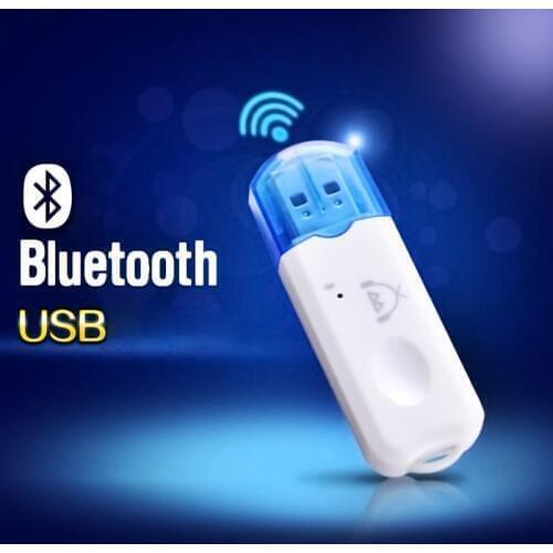 USB Bluetooth V2.1 Audio Stereo Receiver Wireless Handsfree Adapter A2DP Dongle Car Kit for Speaker For iphone For Car or