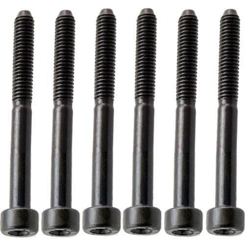6pcs Guitar Tremolo Bridge Saddle Screws Hexagon Screws For Parts