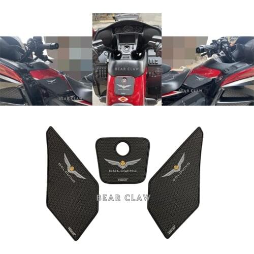 High quality Motorcycle Tank Traction Side Pad Gas Fuel Knee Grip Decal For Honda Goldwing GL1800 2012-2017