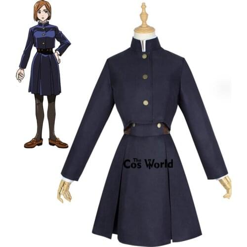 Jujutsu Kaisen Kugisaki Nobara Japanese School Uniform Outfit Anime Customize Cosplay Costumes