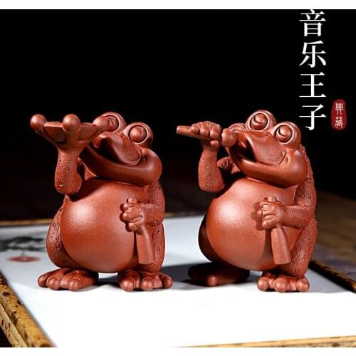 GuYue hall famous hand-made pets furnishing articles purple sand tea to keep fine kung fu tea accessories music prince
