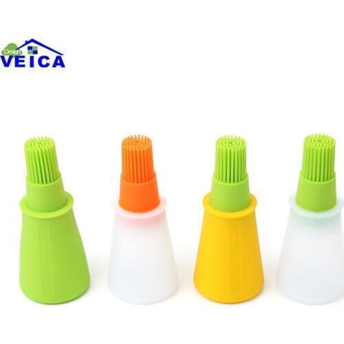 1 pcs Silicone Baking Brushs Liquid Oil Pen Cake Butter Bread Pastry Brush Baking Tool BBQ Utensil Safety Basting Brush