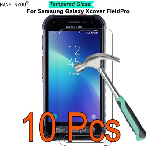 10 Pcs/Lot For Samsung Galaxy Xcover FieldPro 5.1" 9H Hardness 2.5D Toughened Tempered Glass Film Screen Protector Guard