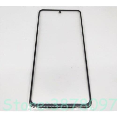 10Pcs/Lot Touch panel Glass For Xiaomi Poco F3 Front LCD Outer Glass Lens replacement