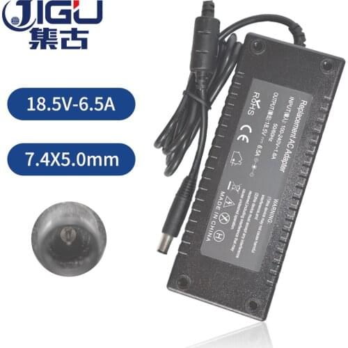 18.5V 6.5A 7.4*5.0MM 120W 391174-001 384023-001 Replacement For HP DV2 DV3 DV4 DV5 DV6 DV7 HDX9000 AC Adapter Power Charger