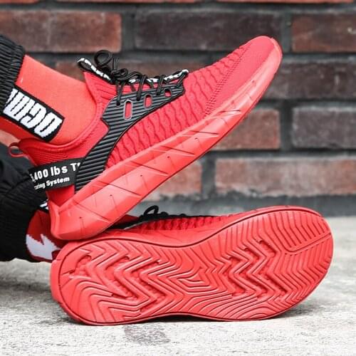 2021 Fashion Running Shoes Breathable Zapatillas Hombre Casual Men Sneakers Sport Shoes Size 39-46 Mens Trainers Running Summer
