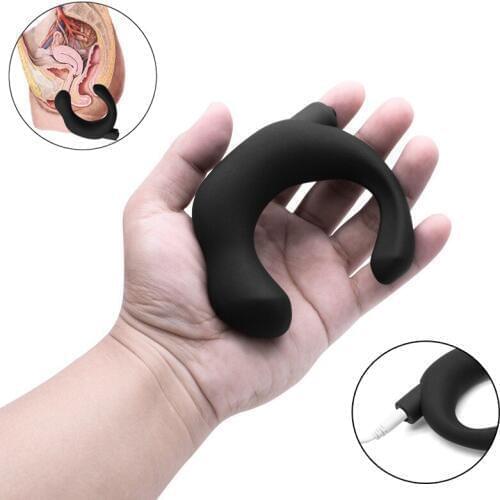 10 Speed Vibrating Anal Prostate Vibrator Sex Toys For Men C Type Charging Anal Dildo Vibrator G Spot Stimulate Bullet Vibrator