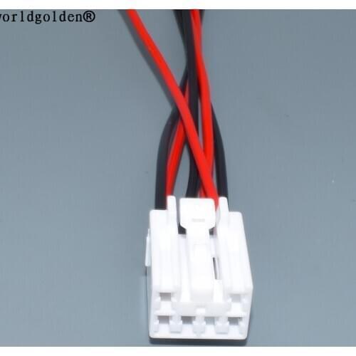 Worldgolden 6P 2.2MM MG651044 car Connector female cable Terminal auto socket 6 pin Connector automotive plug DJ7064Y-2.2-21