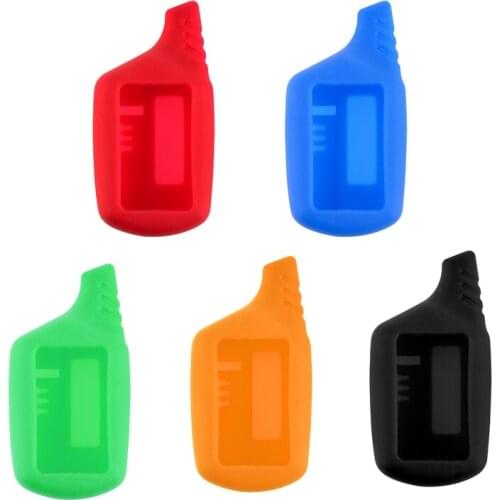 Key Cover B9 LCD Silicone Case For Original Starline B9/B91/B6/B61/A91/A61/V7 LCD Keychain Car Remote 2 Way Alarm Key Case