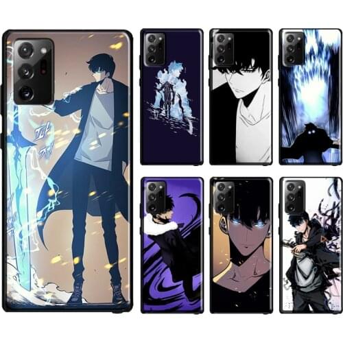 Solo Leveling Sung Jin Woo Case For Samsung Galaxy S10 S20 Plus S8 S9 S10e Note9 Note 10 Lite Note 20 Ultra Cover