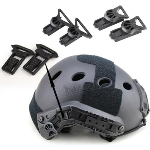 FMA Fast Helmet Goggle Swivel Clips Set for Helmet Side Rails Wargame Paintball Airsoft Tactical Combat Mount Helmet Accessory