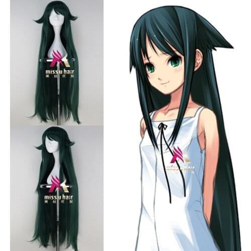 Hot Japanese Anime halloween Saya No Uta Saya Scale Painted Figure cosplay party wig adult +wig cap