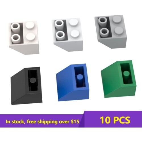10PCS 3660 2x245 DIY Assembles Inverted slope Building Blocks Bricks Bulk Model City Classic Brand Kids DIY Toys