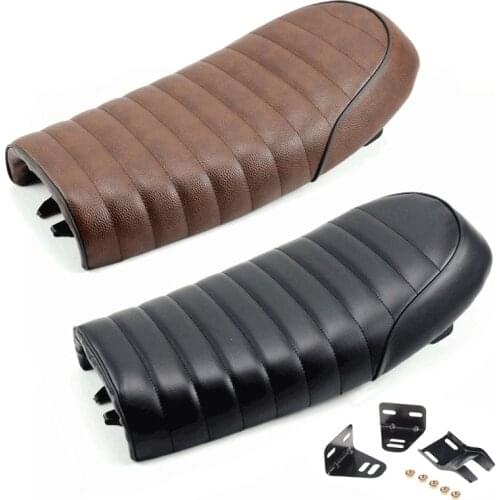 Motorcycle Retro Seat Cushion Vintage Comfortable Hump Saddle for Cafe Racer CG125 Honda