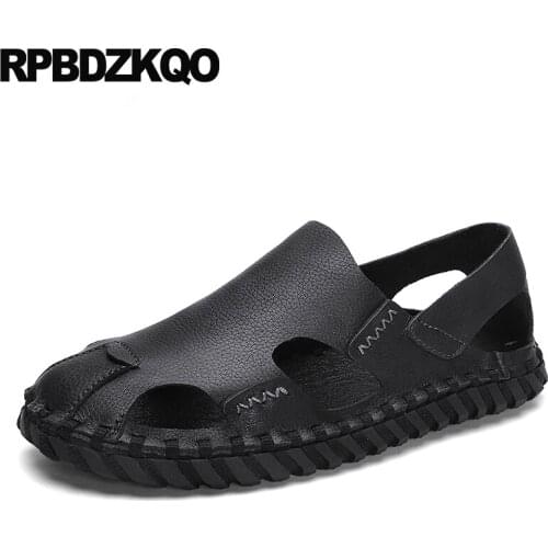 Lightweight Flats Beach Runway Spring Black Slip On Designer Casual Breathable Hollow Out Shoes Men Fashion 2021 Comfort Driving