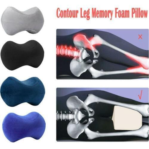 2020 Newest Fashion Memory Foam Knee Orthopaedic Leg Pillow Bed Cushion Support Pain Relif Hot Sale