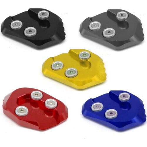 For HONDA CBR1000R 2018-2019 Motorcycle CNC Kickstand Sidestand Stand Extension Enlarger Pad