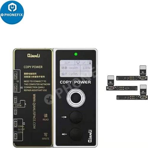 QianLi COPY POWER Battery Repair Flex Cable Corrector for iPhone 11-12 ProMax Battery Data Reading Writing Remove Error Warnning