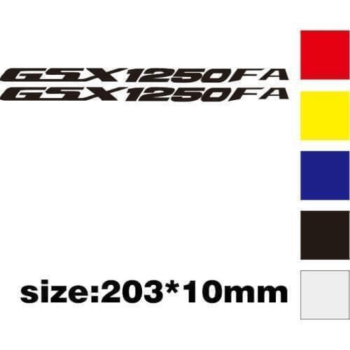 Reflective sticker helmet decorative motorcycle fit for gsx1250fa