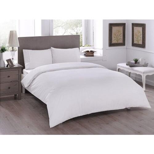 TAÇ Single Ranforce Duvet Cover Set-Basic Cream